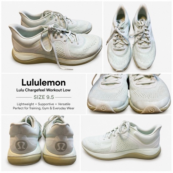 lululemon athletica Shoes - Lululemon Chargefeel Workout Athletic Shoes Women 9.5 EU 42 Green White